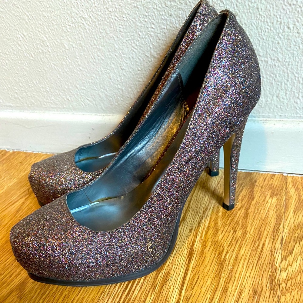 Madden Girl Sparkly Heel